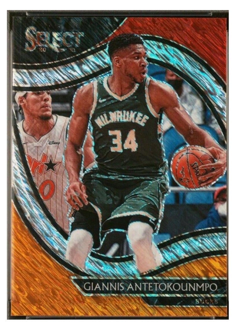 2020-21 Panini Select Base Set Giannis Antetokounmpo #224 card