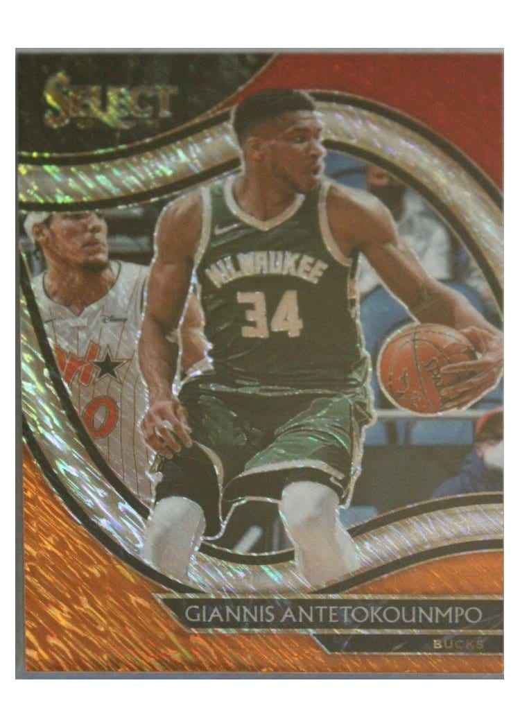 2020-21 Panini Select Base Set Giannis Antetokounmpo #224 card