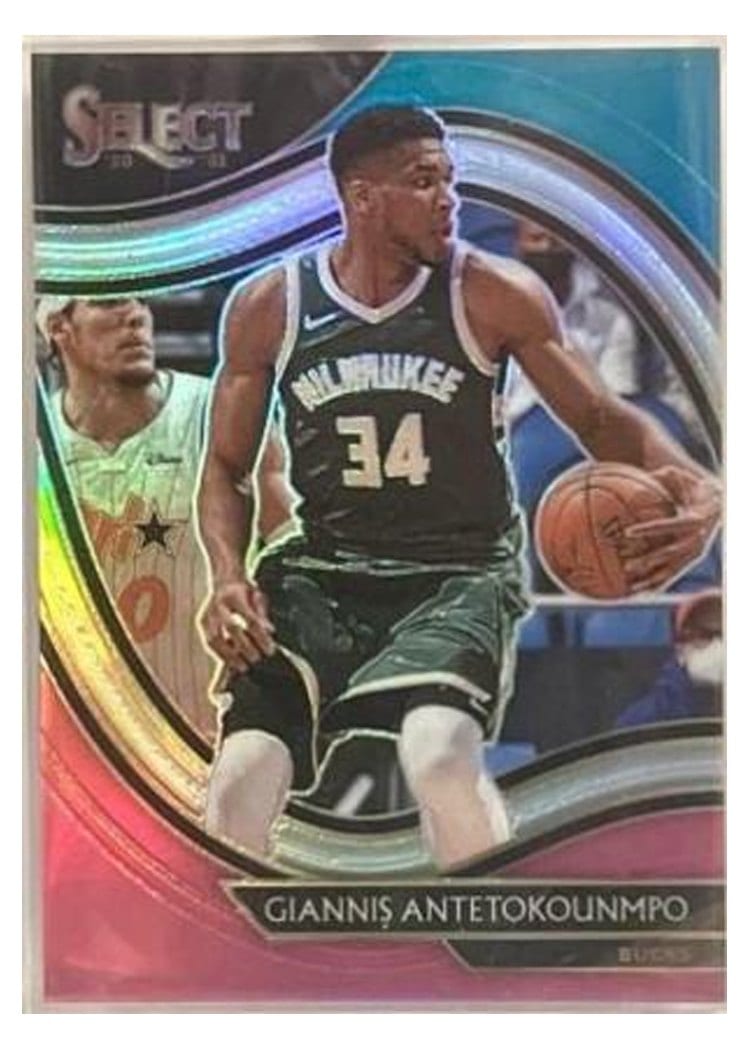 2020-21 Panini Select Base Set Giannis Antetokounmpo #224 card