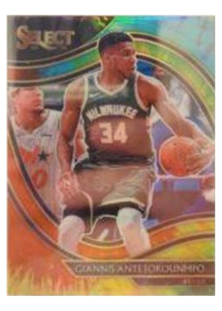 2020-21 Panini Select Base Set Giannis Antetokounmpo #224 card