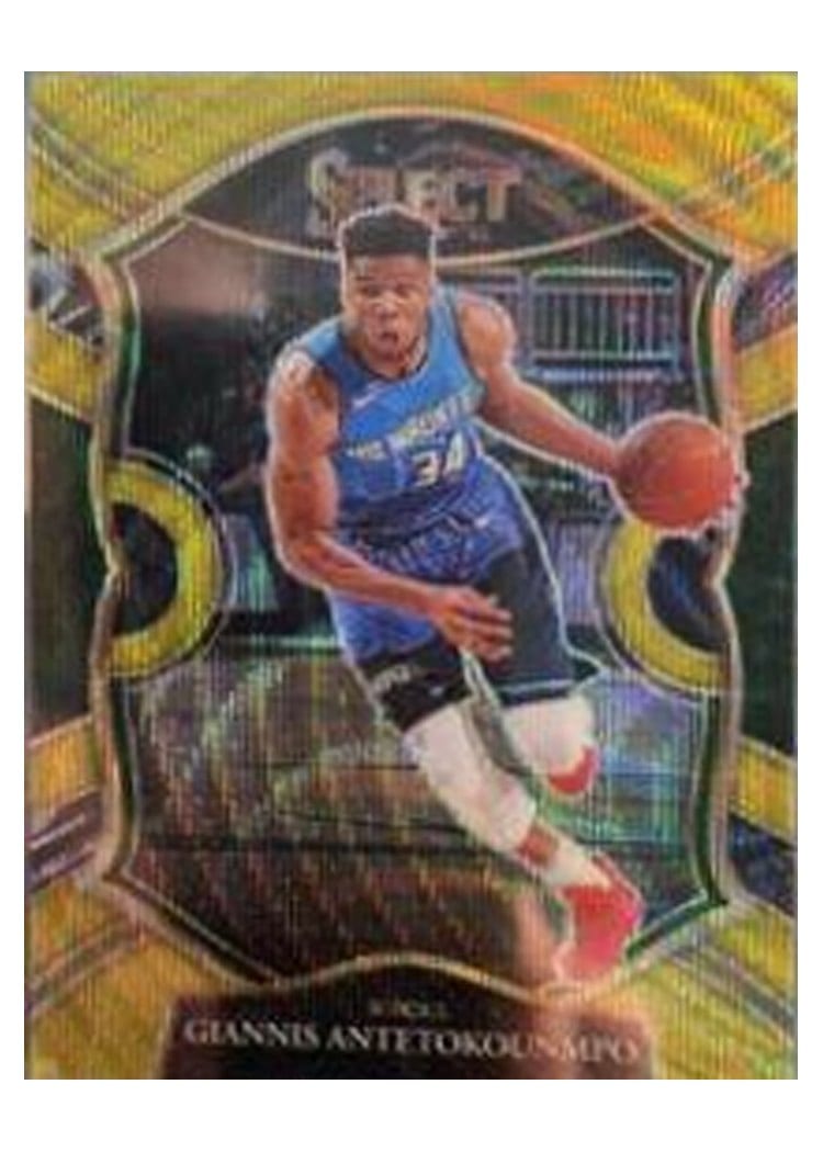 2020-21 Panini Select Base Set Giannis Antetokounmpo #54 card