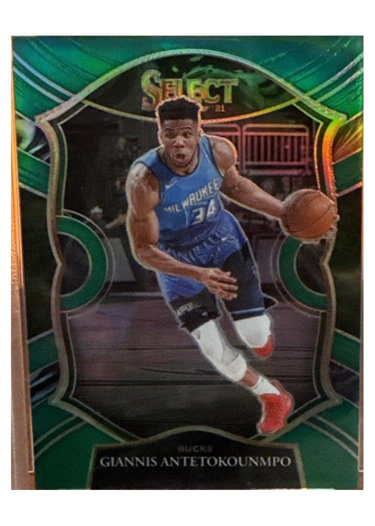 2020-21 Panini Select Base Set Giannis Antetokounmpo #54 card