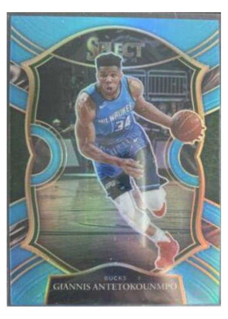 2020-21 Panini Select Base Set Giannis Antetokounmpo #54 card