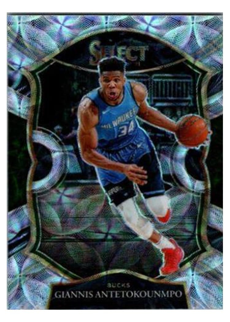 2020-21 Panini Select Base Set Giannis Antetokounmpo #54 card