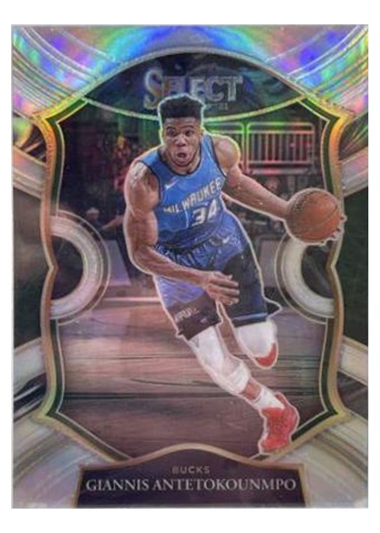 2020-21 Panini Select Base Set Giannis Antetokounmpo #54 card