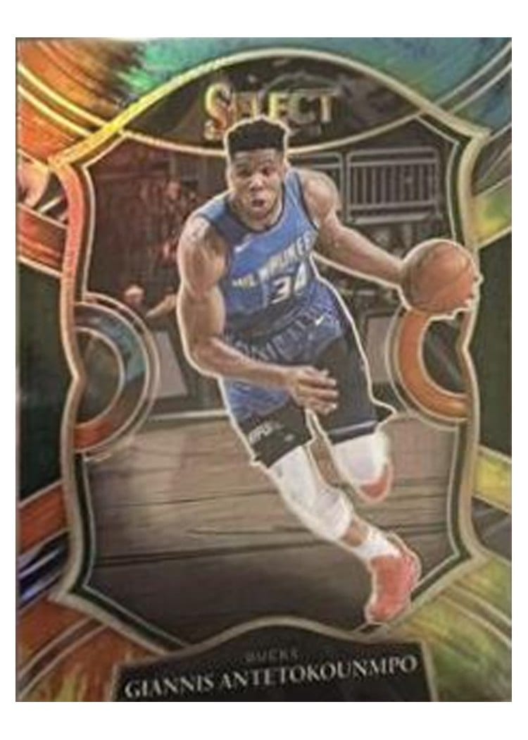 2020-21 Panini Select Base Set Giannis Antetokounmpo #54 card