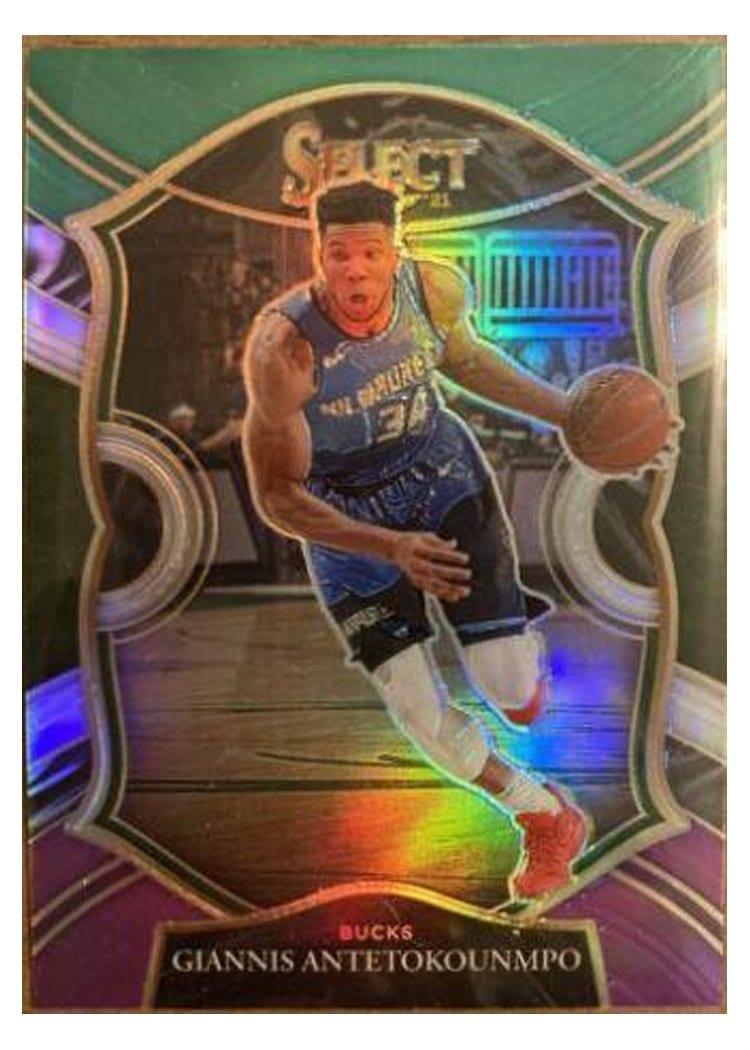 2020-21 Panini Select Base Set Giannis Antetokounmpo #54 card