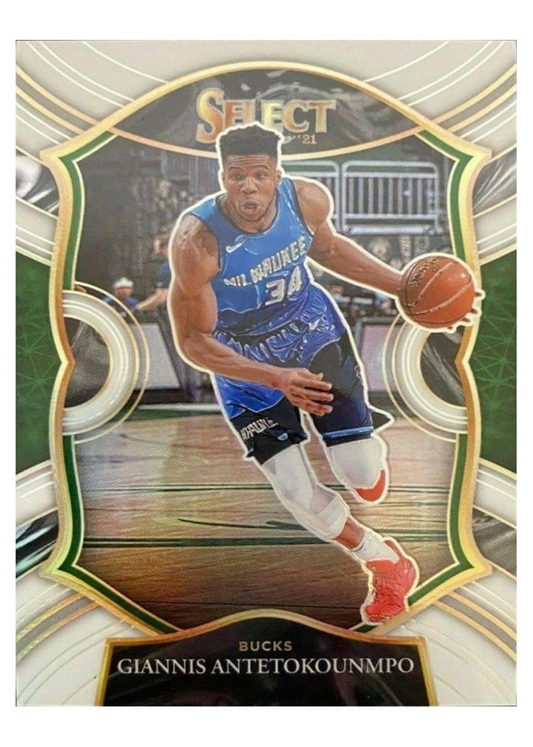 2020-21 Panini Select Base Set Giannis Antetokounmpo #54 card