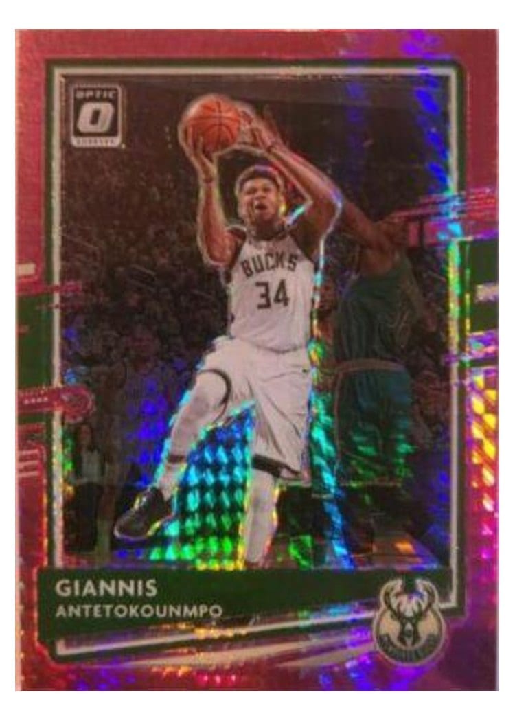 2020 Panini Donruss Optic Giannis Antetokounmpo #29 card