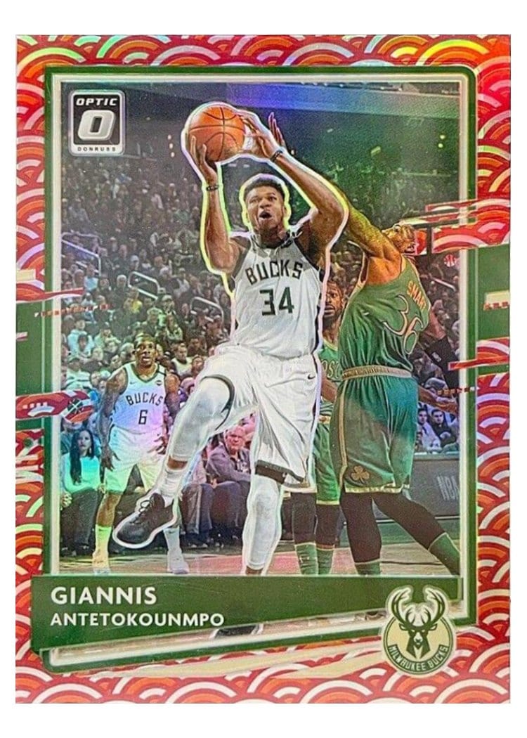 2020 Panini Donruss Optic Giannis Antetokounmpo #29 card