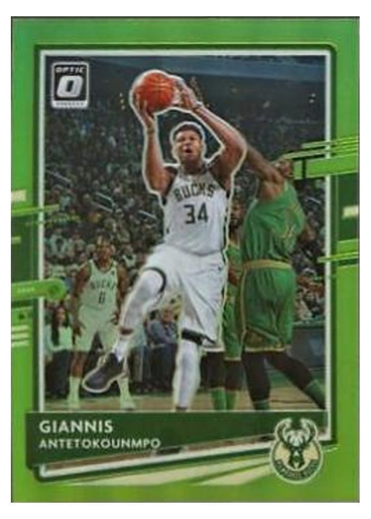 2020 Panini Donruss Optic Giannis Antetokounmpo #29 card