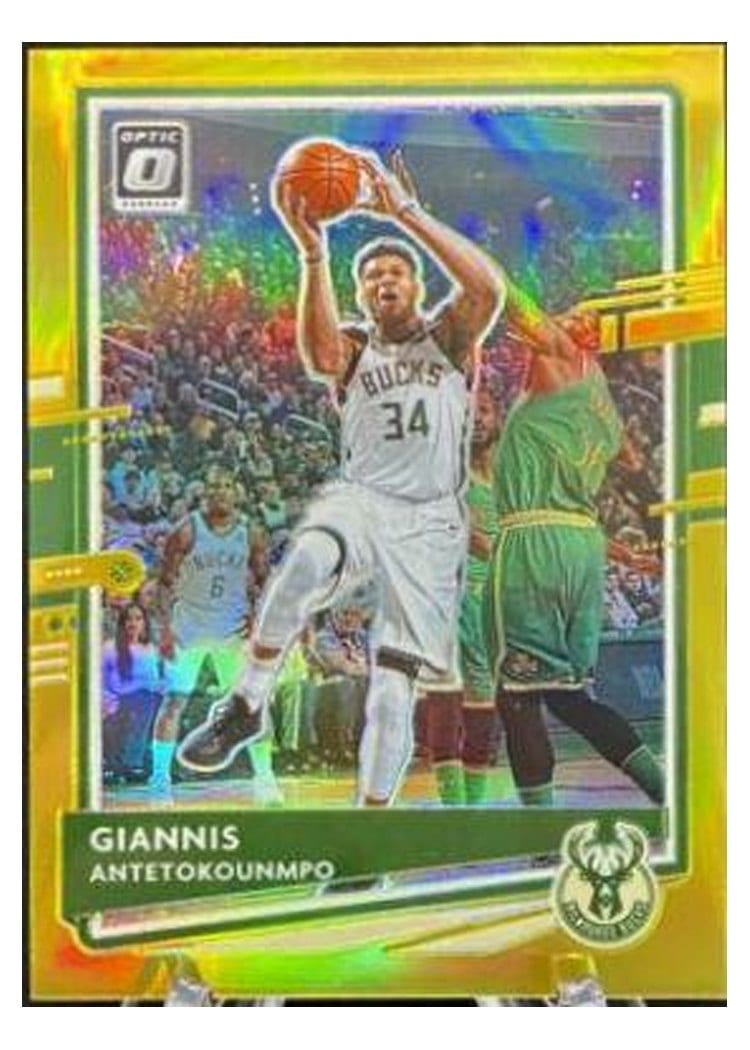 2020 Panini Donruss Optic Giannis Antetokounmpo #29 card