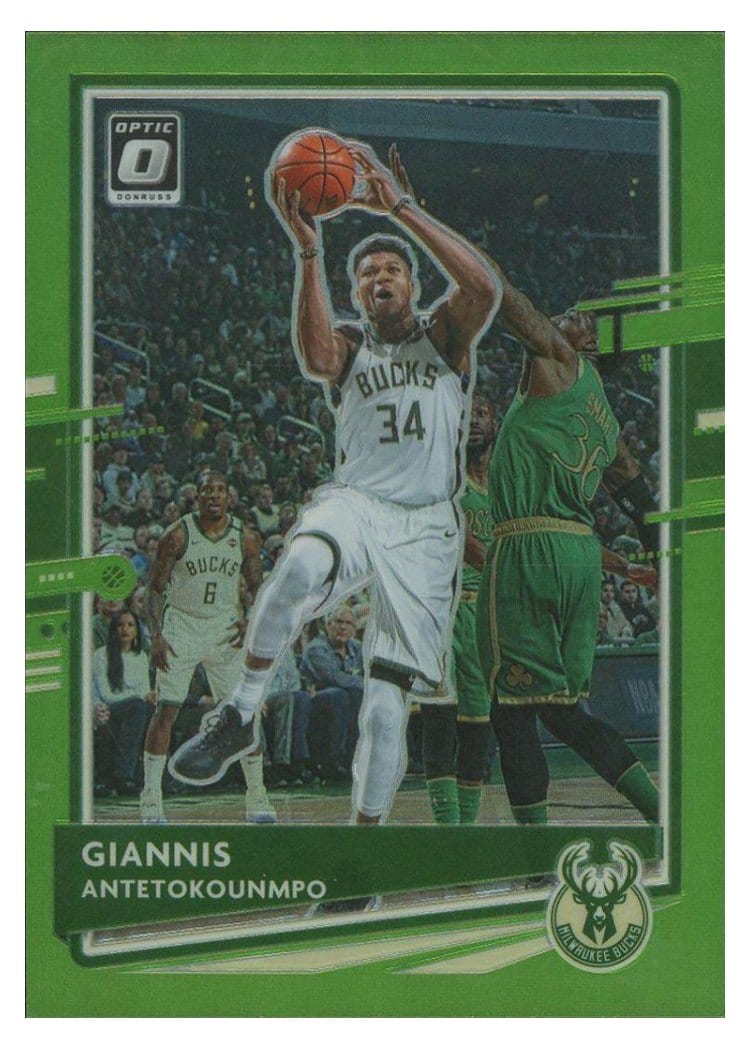 2020 Panini Donruss Optic Giannis Antetokounmpo #29 card