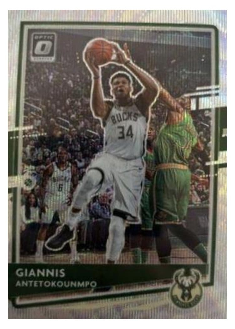 2020 Panini Donruss Optic Giannis Antetokounmpo #29 card