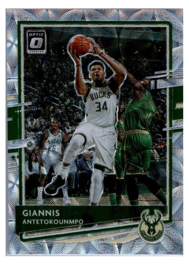 2020 Panini Donruss Optic Giannis Antetokounmpo #29 card