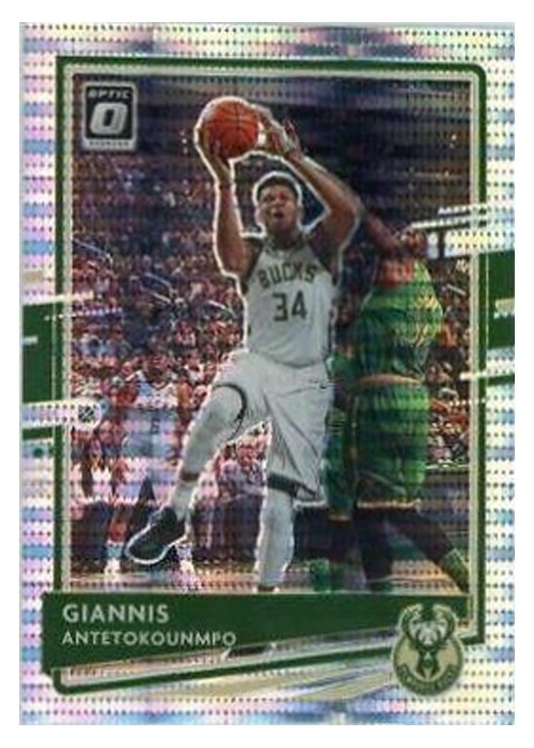 2020 Panini Donruss Optic Giannis Antetokounmpo Target #29 card