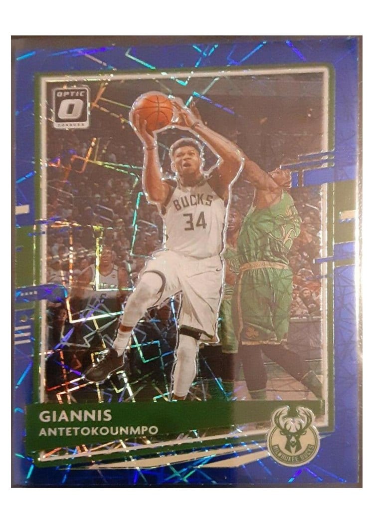 2020 Panini Donruss Optic Giannis Antetokounmpo #29 card