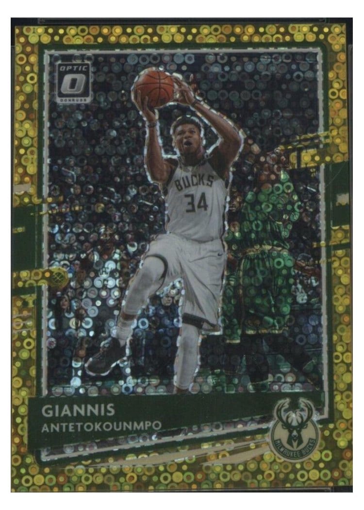 2020 Panini Donruss Optic Giannis Antetokounmpo #29 card