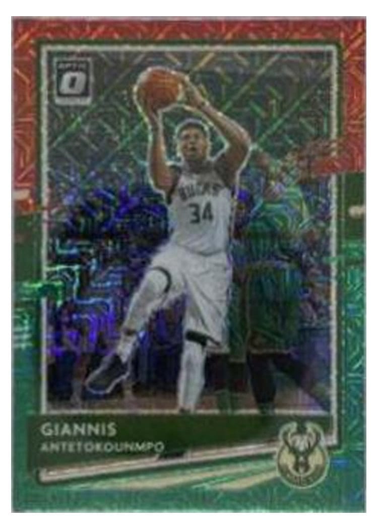 2020 Panini Donruss Optic Giannis Antetokounmpo #29 card