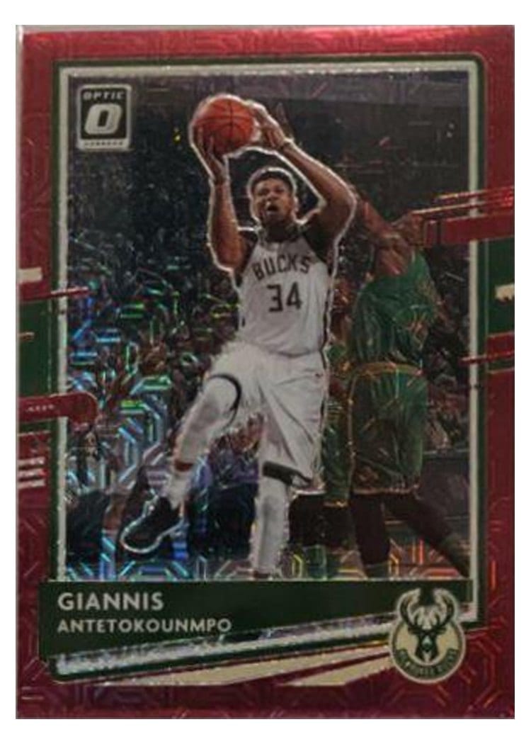 2020 Panini Donruss Optic Giannis Antetokounmpo #29 card