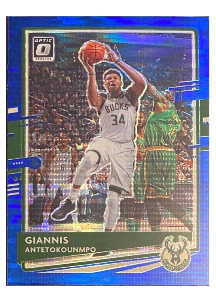2020 Panini Donruss Optic Giannis Antetokounmpo #29 card