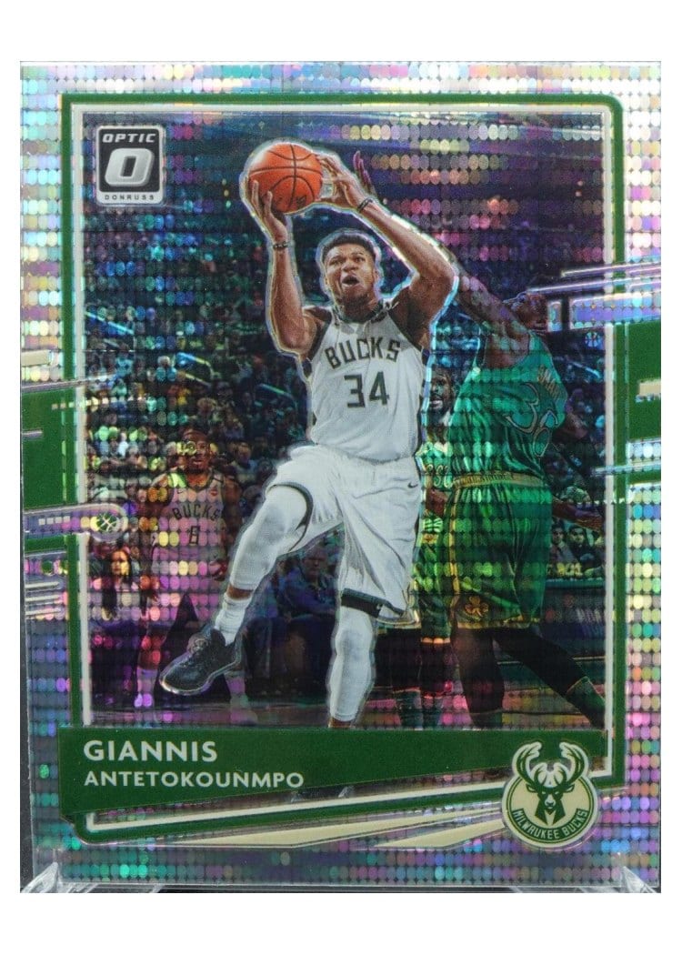 2020 Panini Donruss Optic Giannis Antetokounmpo #29 card