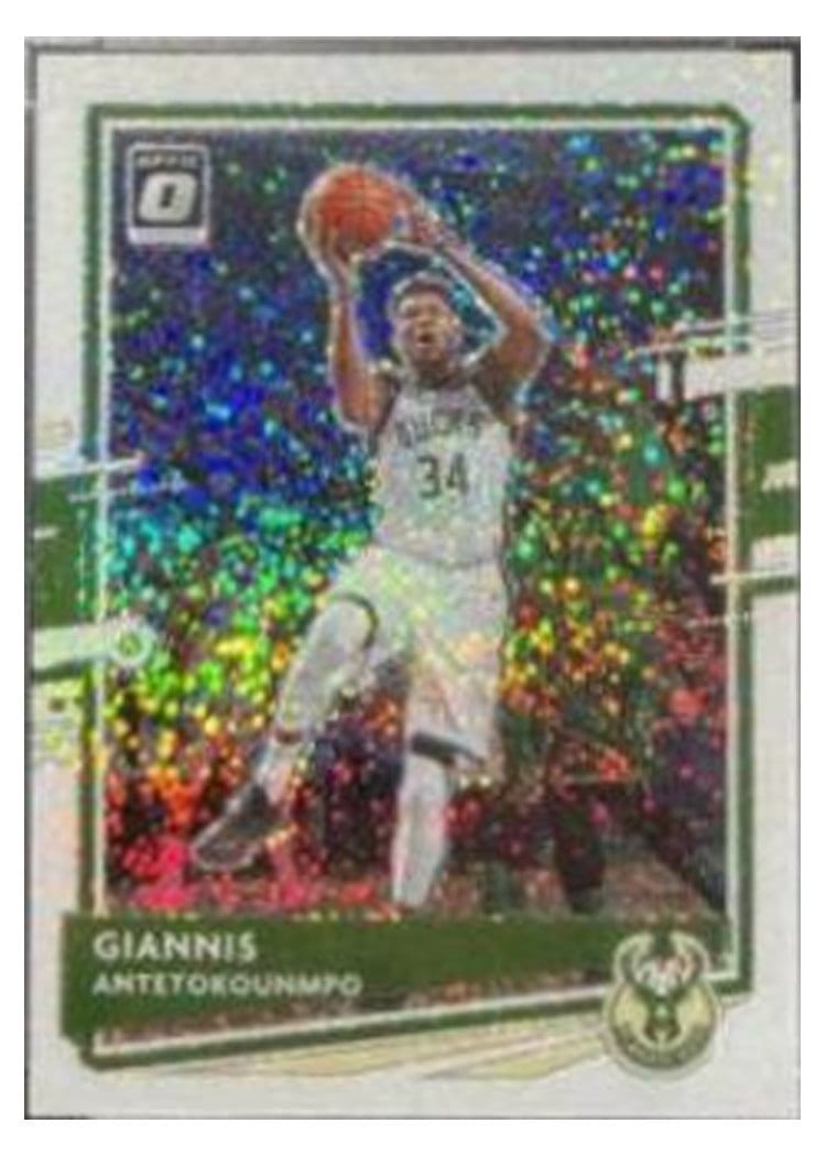 2020 Panini Donruss Optic Giannis Antetokounmpo #29 card