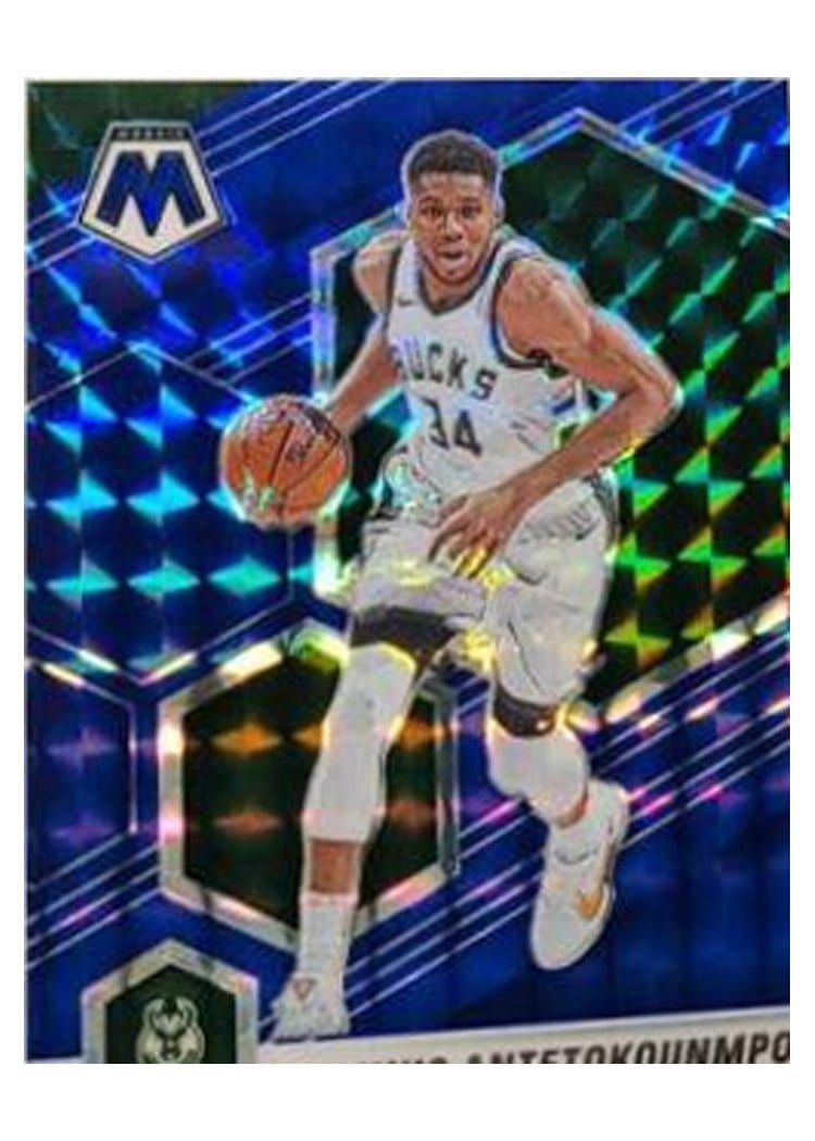 2020 Panini Mosaic Giannis Antetokounmpo #80 card