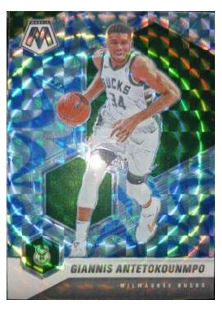 2020 Panini Mosaic Giannis Antetokounmpo #80 card