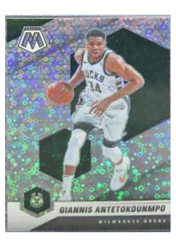 2020 Panini Mosaic Giannis Antetokounmpo #80 card