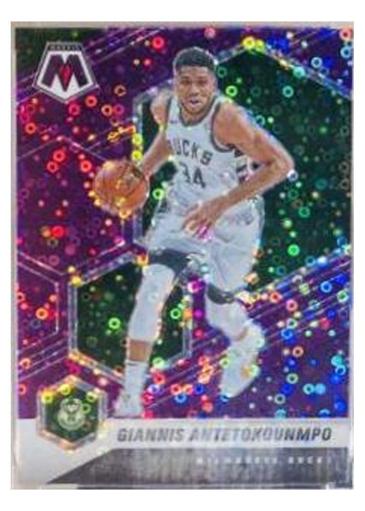 2020 Panini Mosaic Giannis Antetokounmpo #80 card