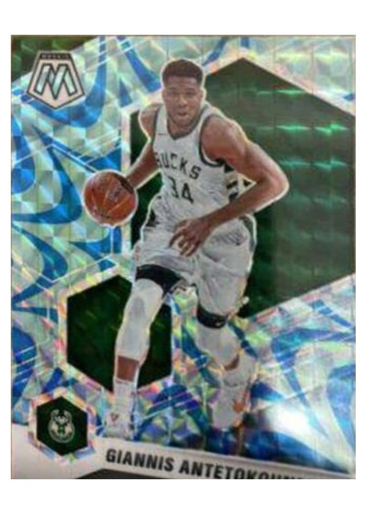 2020 Panini Mosaic Giannis Antetokounmpo #80 card