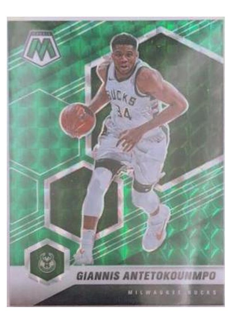 2020 Panini Mosaic Giannis Antetokounmpo #80 card