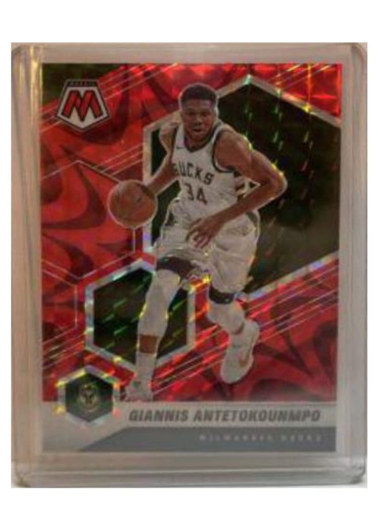 2020 Panini Mosaic Giannis Antetokounmpo #80 card