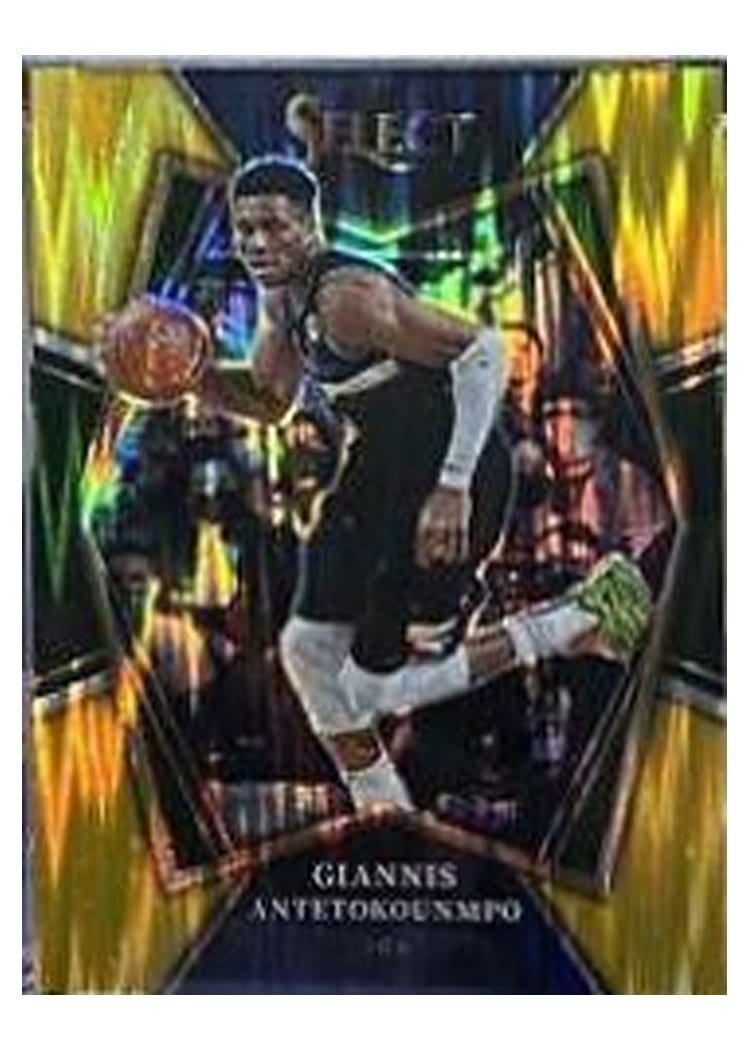 2021-22 Panini Select Base Set Giannis Antetokounmpo #140 card