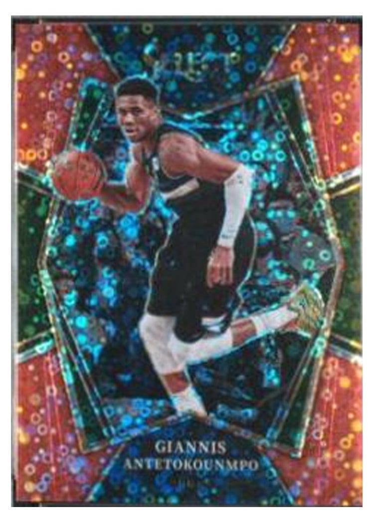 2021-22 Panini Select Base Set Giannis Antetokounmpo #140 card