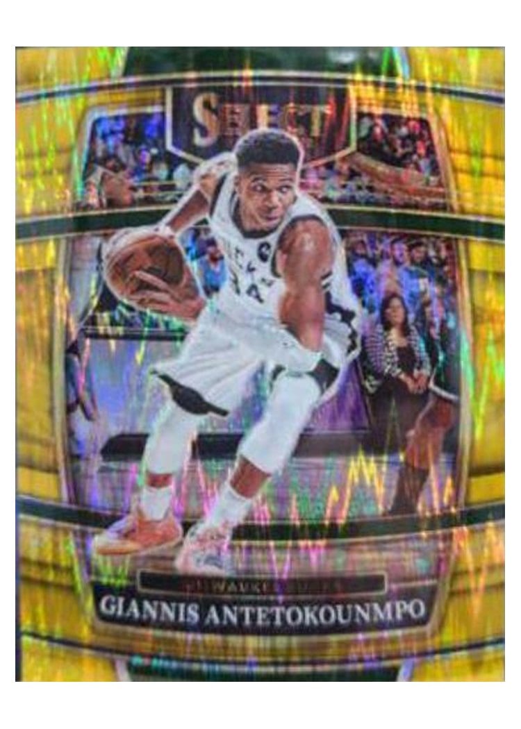 2021-22 Panini Select Base Set Giannis Antetokounmpo #35 card
