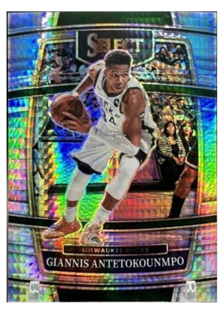 2021-22 Panini Select Base Set Giannis Antetokounmpo #35 card