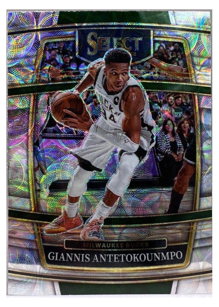 2021-22 Panini Select Base Set Giannis Antetokounmpo #35 card
