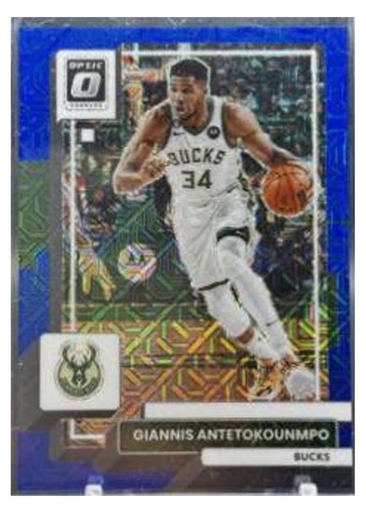 2022-23 Donruss Optic Base Set Giannis Antetokounmpo #75 card