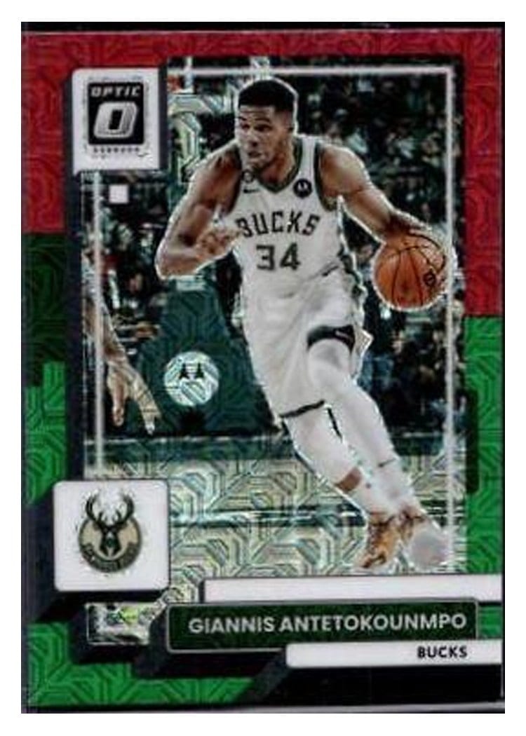 2022-23 Donruss Optic Base Set Giannis Antetokounmpo #75 card