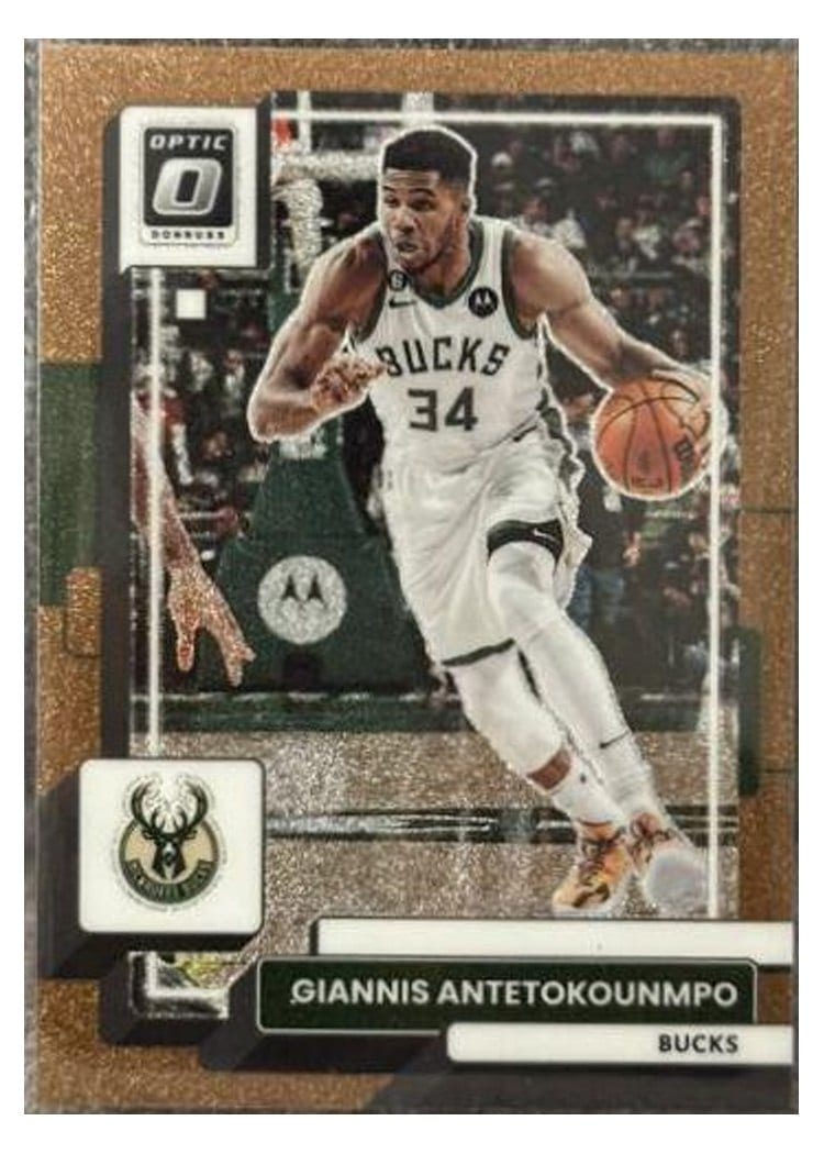 2022-23 Donruss Optic Base Set Giannis Antetokounmpo #75 card