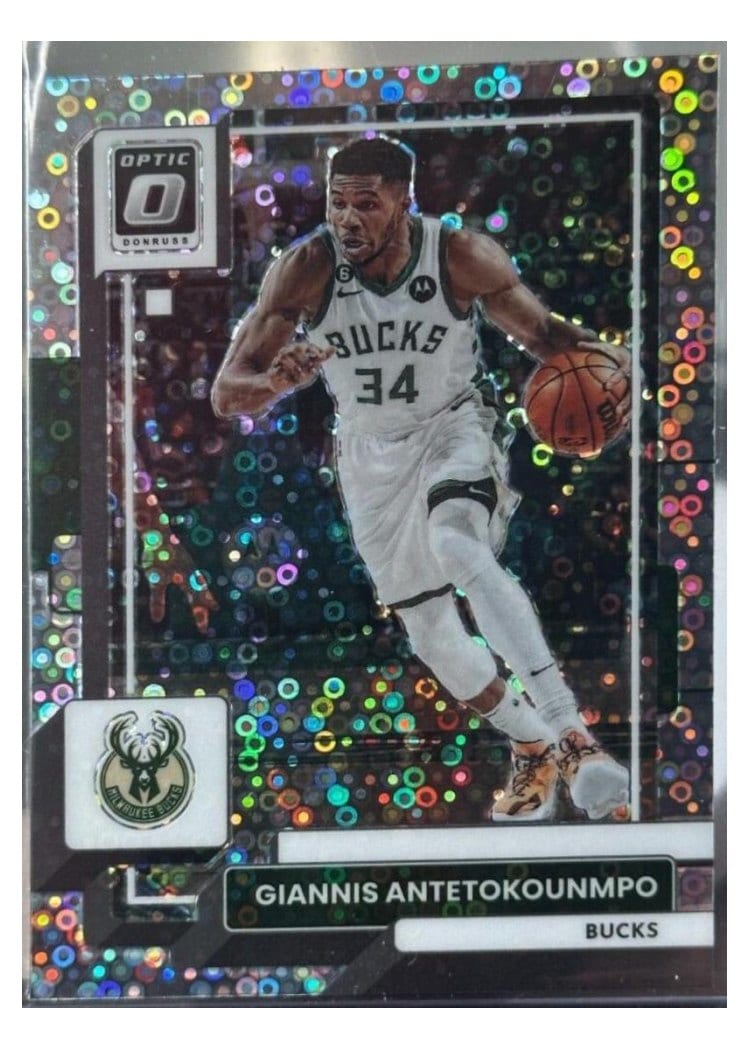 2022-23 Donruss Optic Base Set Giannis Antetokounmpo #75 card