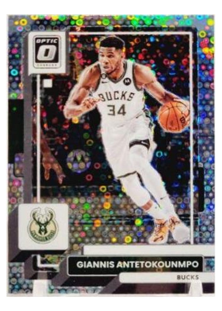 2022-23 Donruss Optic Base Set Giannis Antetokounmpo #75 card