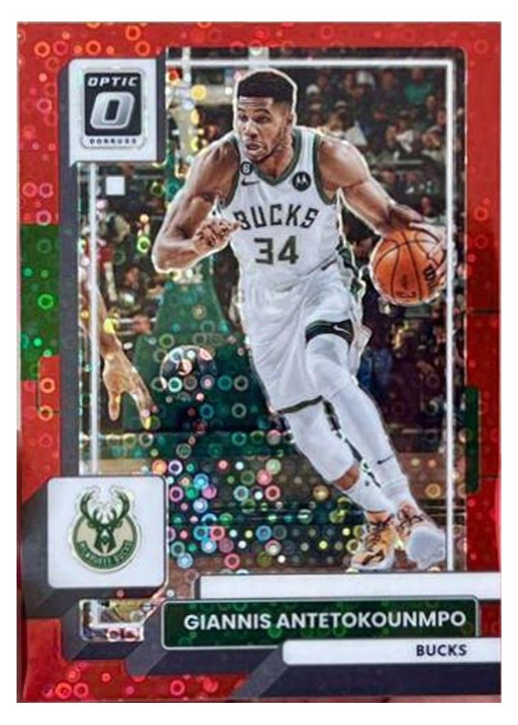2022-23 Donruss Optic Base Set Giannis Antetokounmpo #75 card