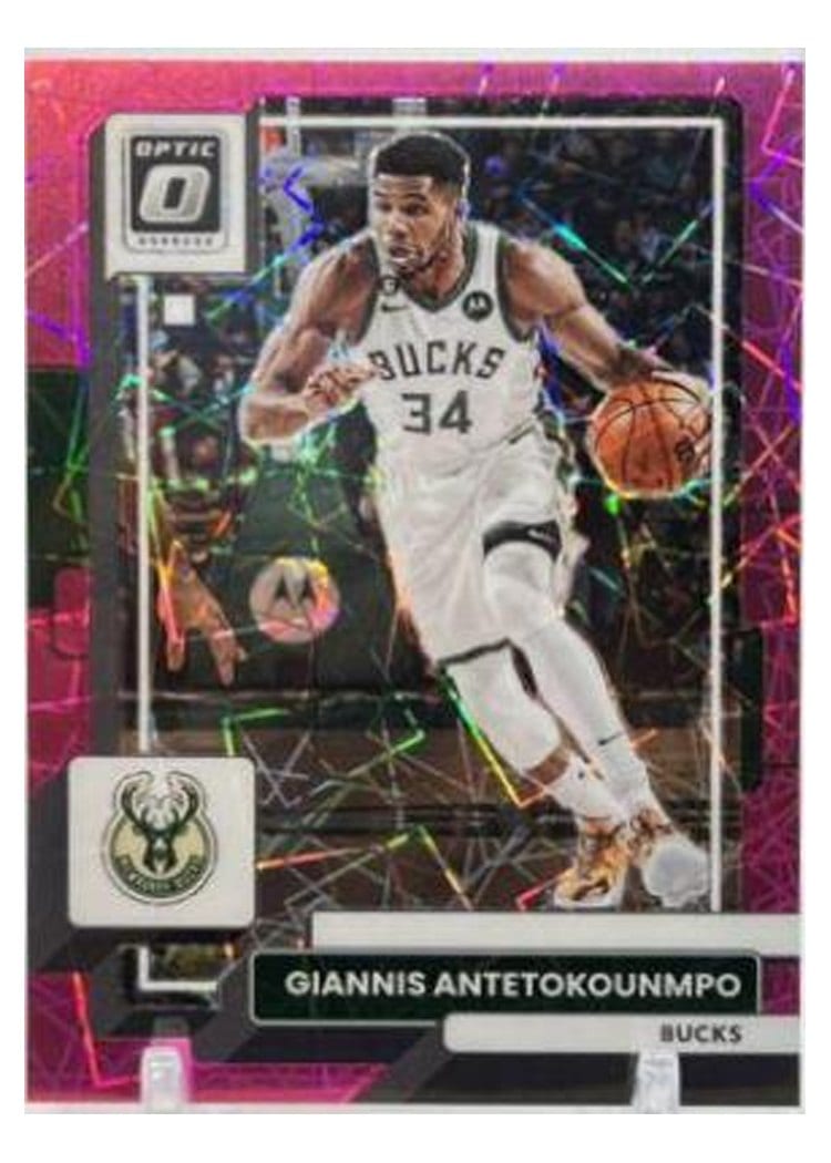 2022-23 Donruss Optic Base Set Giannis Antetokounmpo #75 card