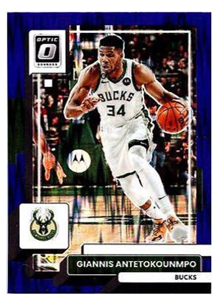 2022-23 Donruss Optic Base Set Giannis Antetokounmpo #75 card