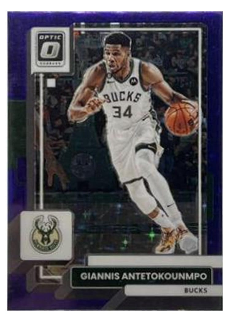 2022-23 Donruss Optic Base Set Giannis Antetokounmpo #75 card