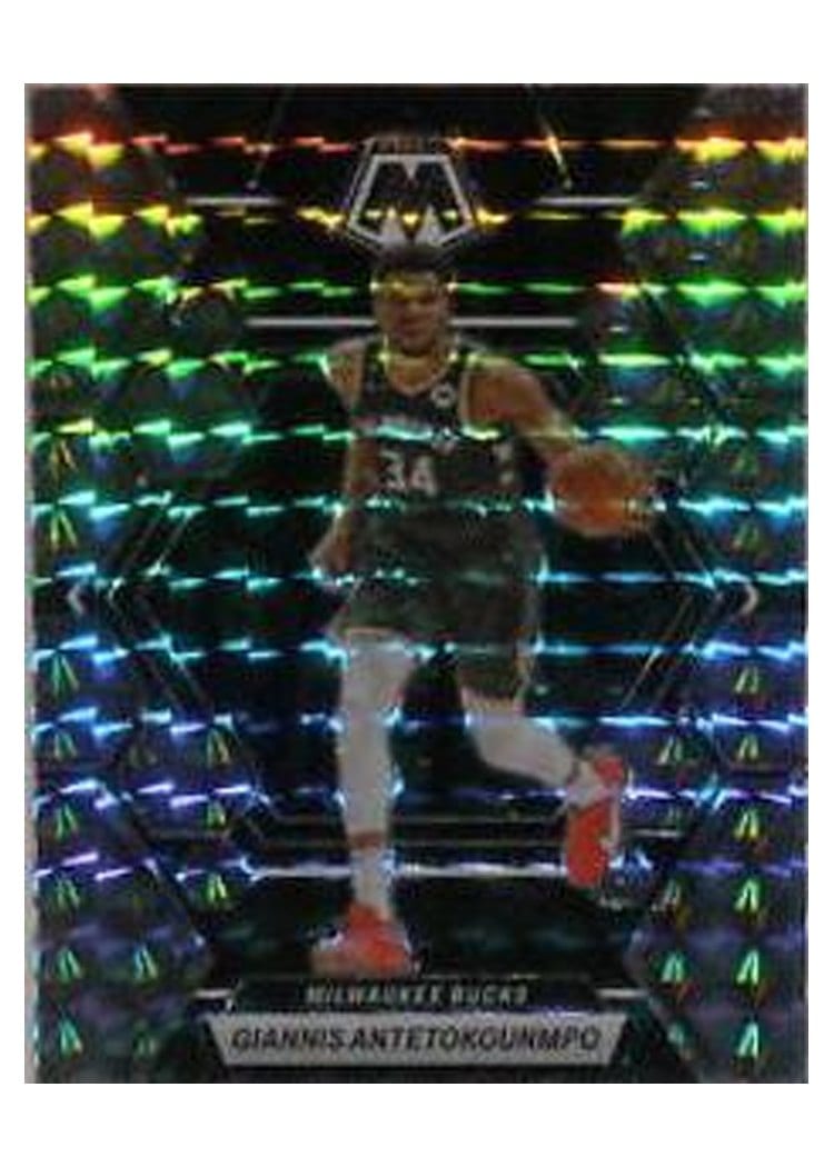 2022-23 Panini Mosaic Base Set Giannis Antetokounmpo #15 card