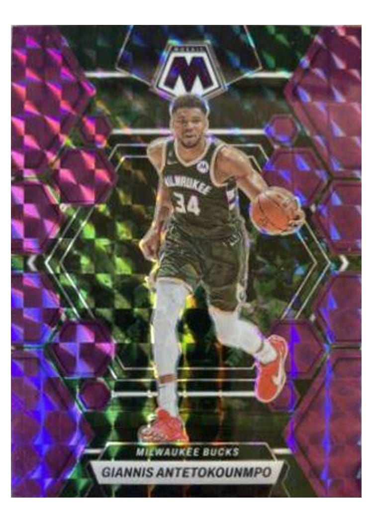 2022-23 Panini Mosaic Base Set Giannis Antetokounmpo #15 card